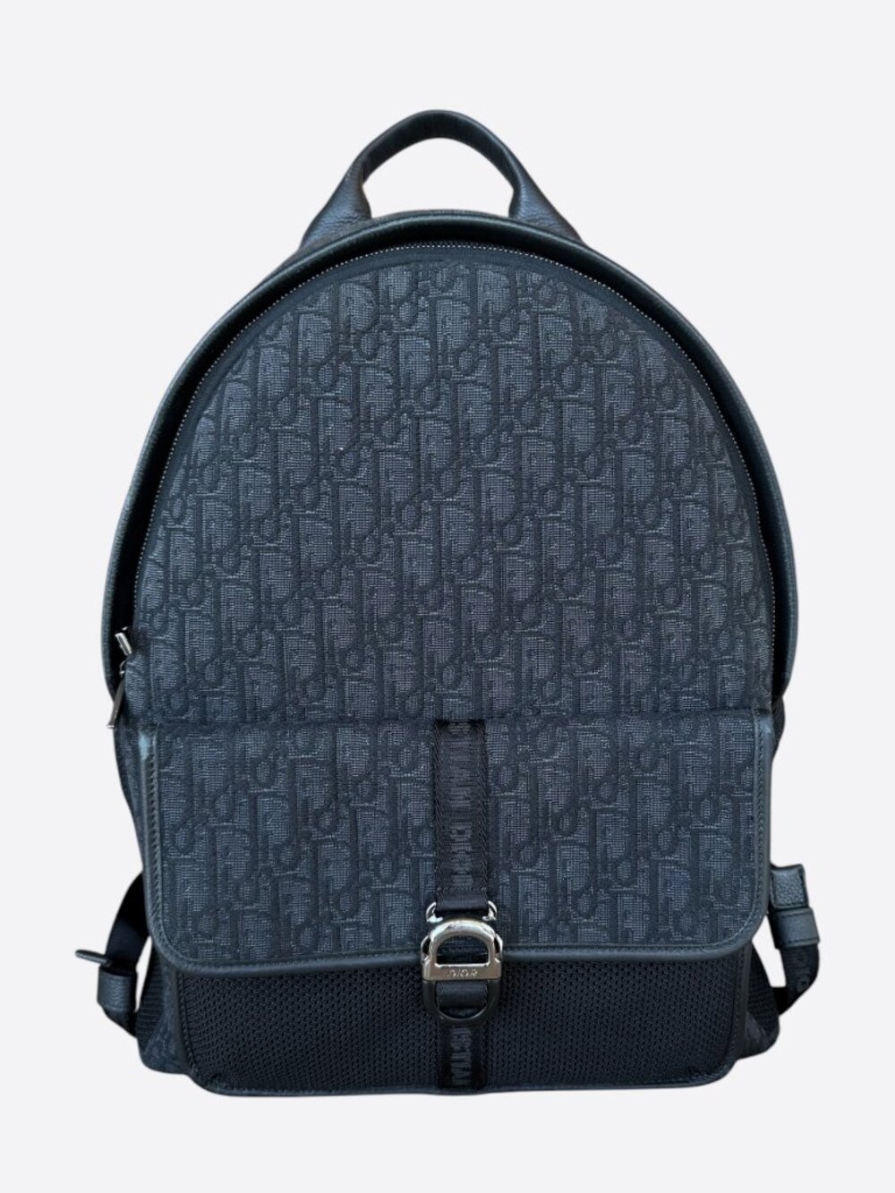 Dior Black Oblique 8 Backpack